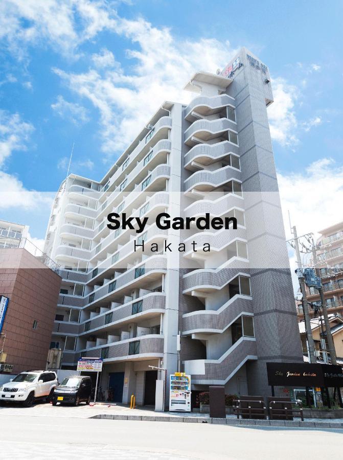 Sky Garden Hakata Aparthotel Fukuoka  Zewnętrze zdjęcie